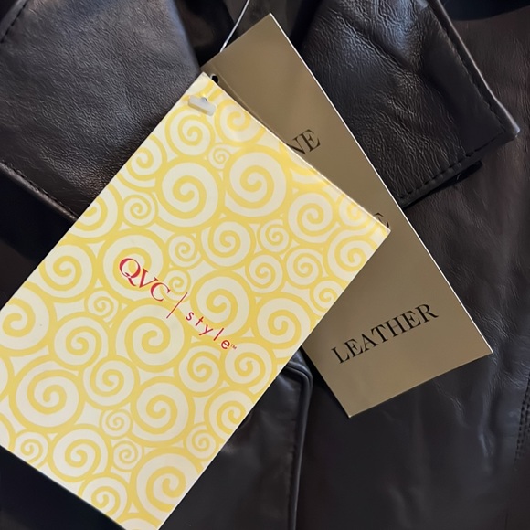 Dialogue Leather Jacket NWT - Picture 15 of 17